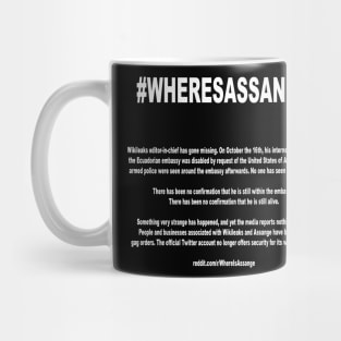 #Wheresassange Mug